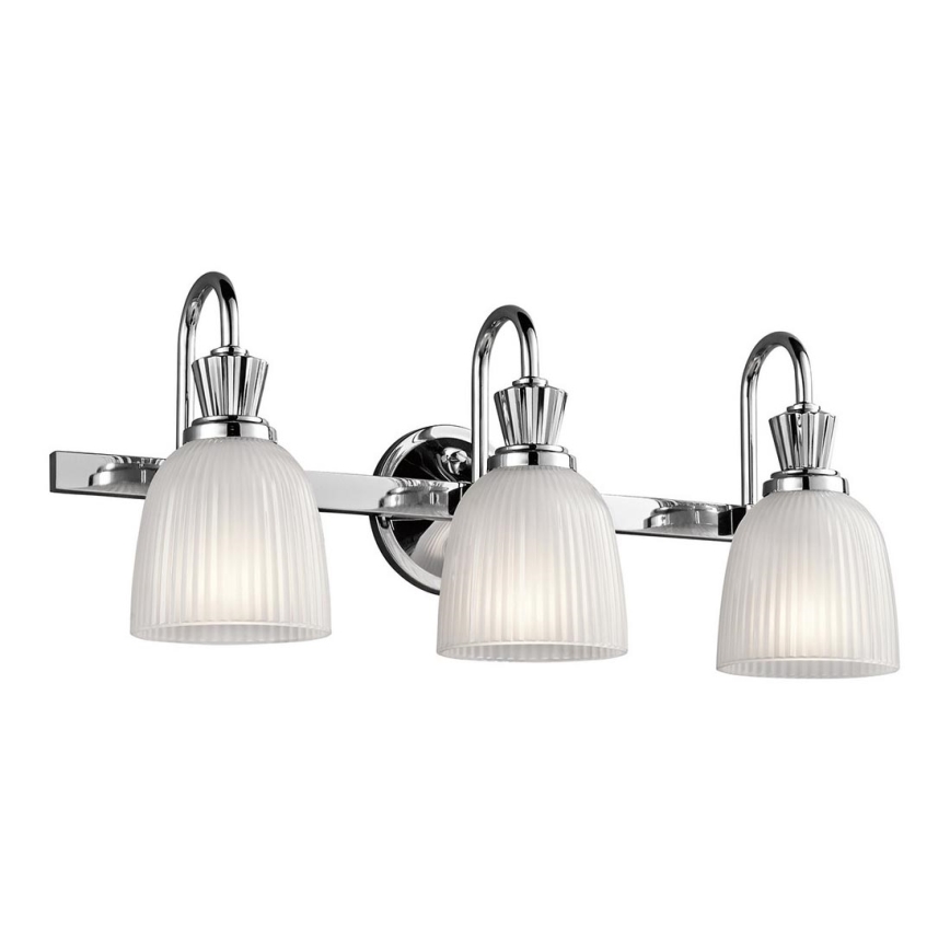 Elstead KL-CORA3-BATH - LED væglampe til badeværelse CORA 3xG9/3W/230V IP44