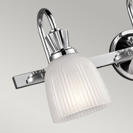 Elstead KL-CORA3-BATH - LED væglampe til badeværelse CORA 3xG9/3W/230V IP44