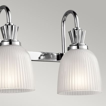 Elstead KL-CORA3-BATH - LED væglampe til badeværelse CORA 3xG9/3W/230V IP44