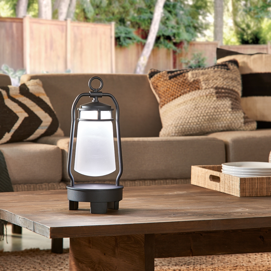Elstead - Udendørslampe med højttaler LYNDON 3W/230V IP44 8800 mAh