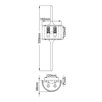 Elstead - LED badeværelseslampe MONA 2xG9/3,5W/230V IP44 mat krom