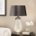 Elstead - LED bordlampe LENA 1xE27/40W/230V + 1xGU10/7W 74 cm grå