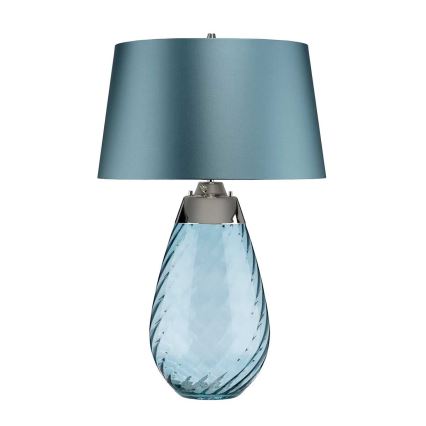 Elstead - LED bordlampe LENA 1xE27/40W/230V + 1xGU10/7W 74 cm blå