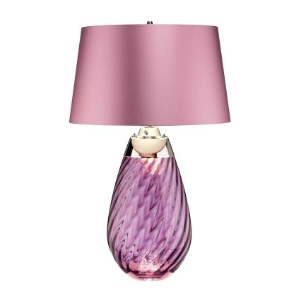 Elstead - LED bordlampe LENA 1xE27/40W/230V + 1xGU10/7W 74 cm lyserød