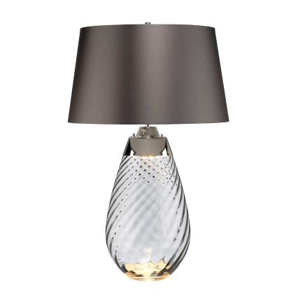 Elstead - LED bordlampe LENA 1xE27/40W/230V + 1xGU10/7W 74 cm grå