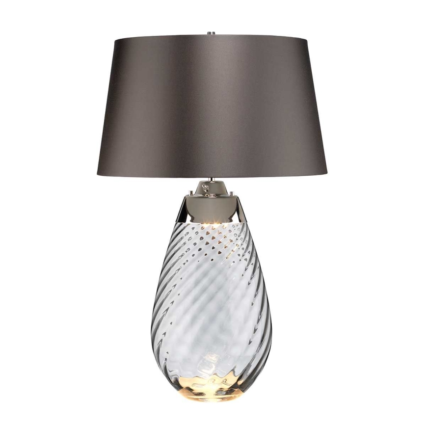 Elstead - LED bordlampe LENA 1xE27/40W/230V + 1xGU10/7W 74 cm grå