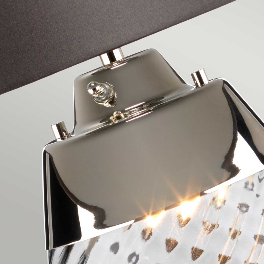 Elstead - LED bordlampe LENA 1xE27/40W/230V + 1xGU10/7W 74 cm grå