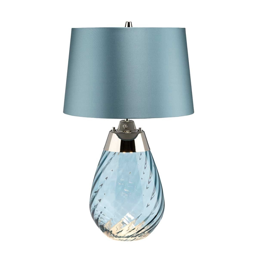 Elstead - LED bordlampe LENA 1xE27/60W/230V + 1xGU10/7W 60,5 cm blå