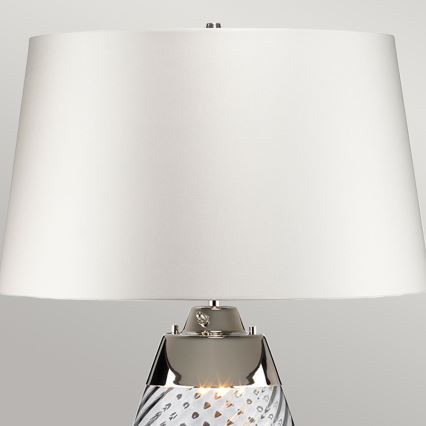 Elstead - LED bordlampe LENA 1xE27/60W/230V + 1xGU10/7W 60,5cm blå/hvid