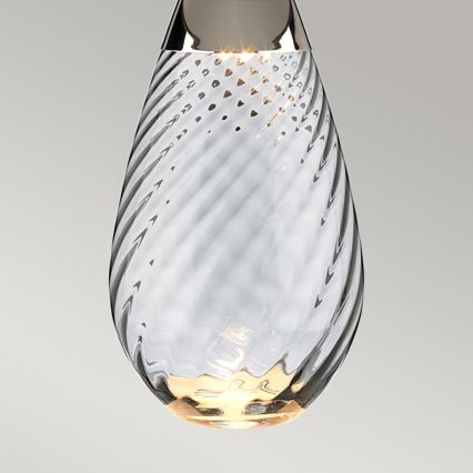 Elstead - LED bordlampe LENA 1xE27/60W/230V + 1xGU10/7W 60,5cm blå/hvid