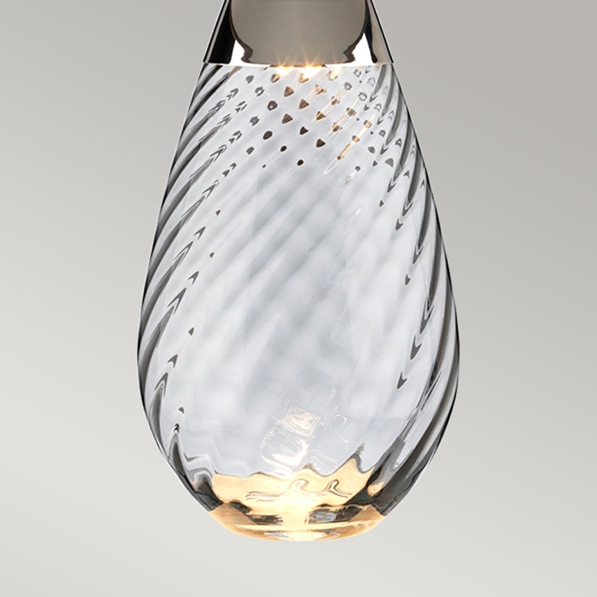 Elstead - LED bordlampe LENA 1xE27/60W/230V + 1xGU10/7W 60,5cm blå/hvid