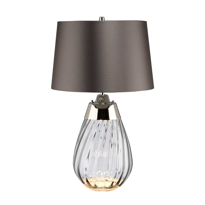 Elstead - LED bordlampe LENA 1xE27/60W/230V + 1xGU10/7W 60,5 cm grå
