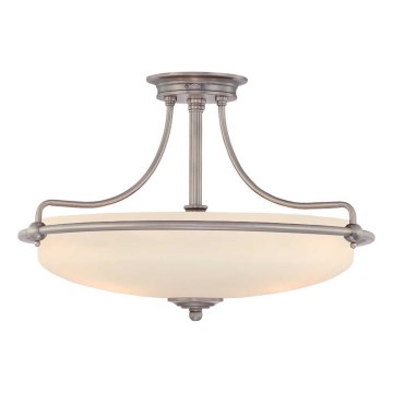 Elstead - Loftlampe GRIFFIN 4xE27/100W/230V mat krom