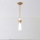 Elstead - Loftlampe på stang KRISTY 1xE27/40W/230V Ø 15,2 cm kobber