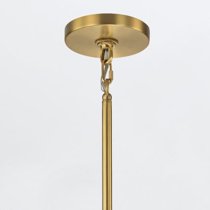 Elstead - Lysekrone med stang MARVELE 10xE14/40W/230V guld