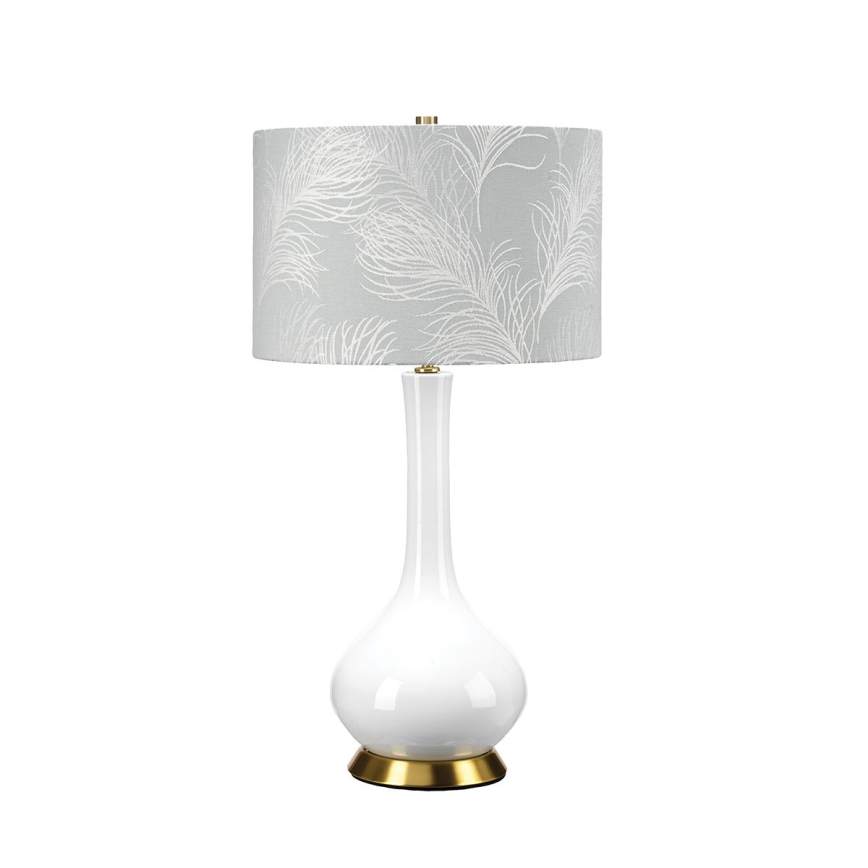 Elstead - Bordlampe MILO 1xE27/60W/230V grå