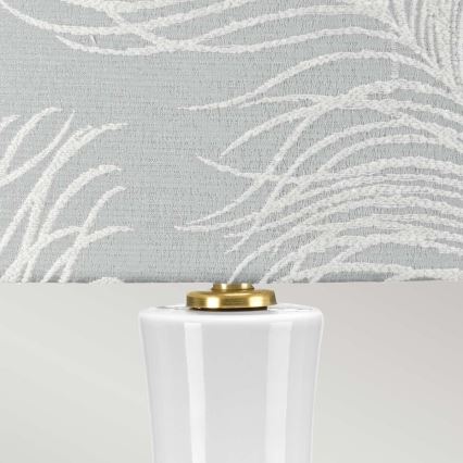 Elstead - Bordlampe MILO 1xE27/60W/230V grå