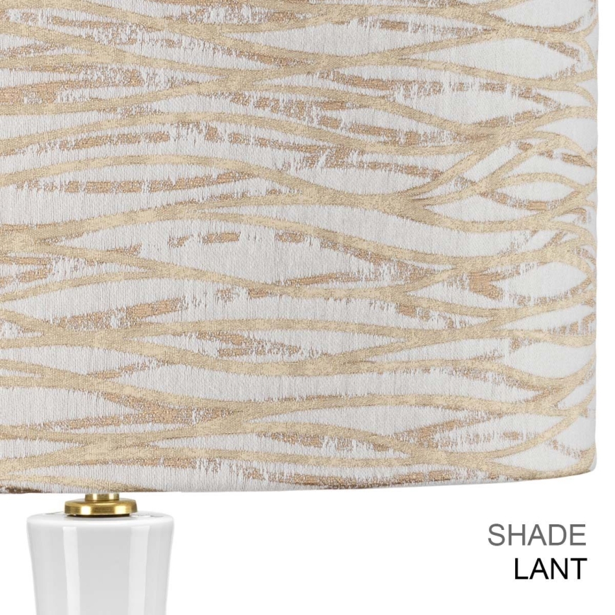 Elstead - Bordlampe MILO 1xE27/60W/230V beige