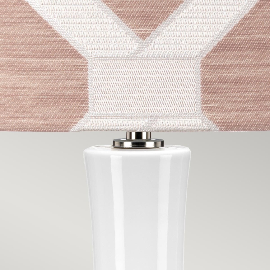 Elstead - Bordlampe MILO 1xE27/60W/230V lyserød