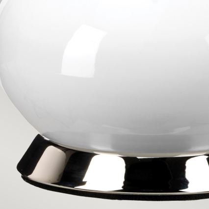 Elstead - Bordlampe MILO 1xE27/60W/230V grå/guldfarvet