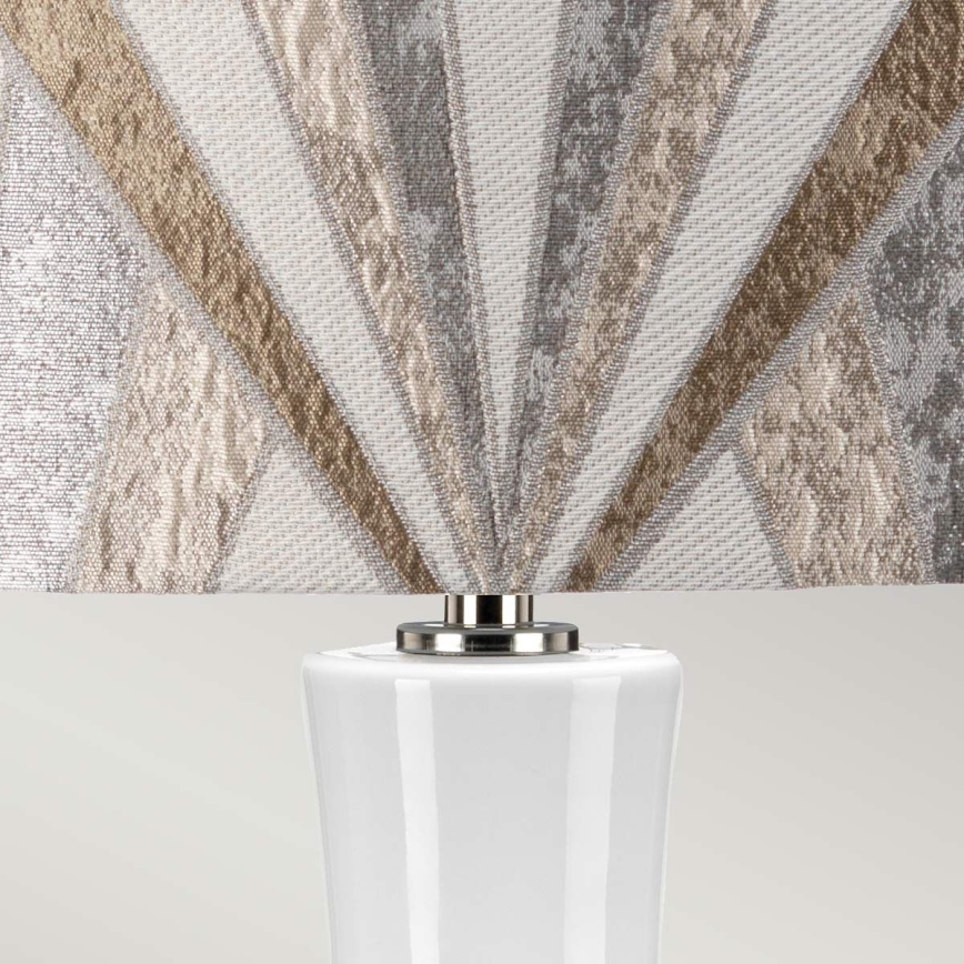 Elstead - Bordlampe MILO 1xE27/60W/230V grå/brun