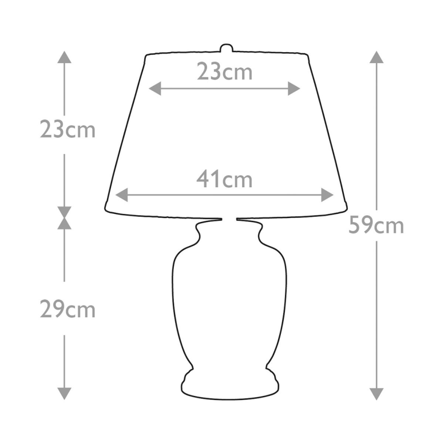 Elstead - Bordlampe MORRIS 1xE27/60W/230V