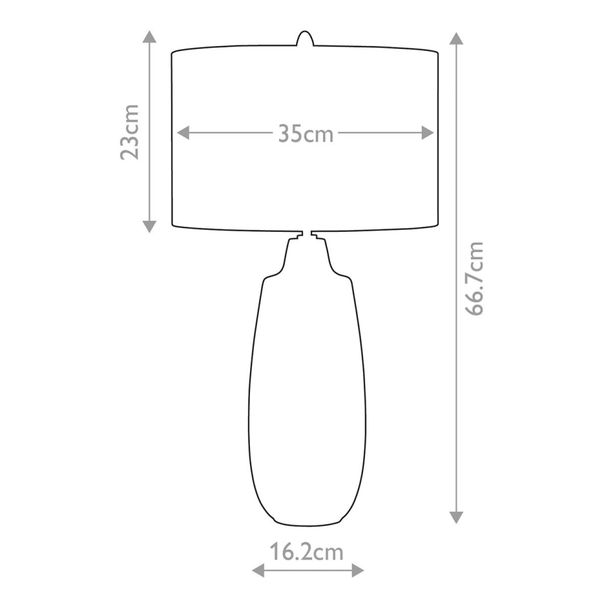 Elstead - Bordlampe NEWHAM 1xE27/60W/230V