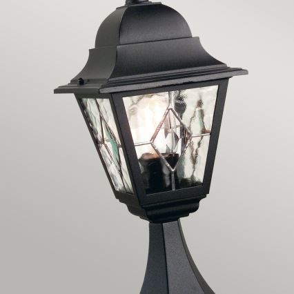 Elstead NR3-BLK - Udendørslampe NORFOLK 1xE27/100W/230V IP43