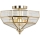 Elstead OLD-PARK-PB - Loftlampe OLD PARK 2xE27/60W/230V guldfarvet