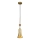 Elstead - Pendel ETOILE 1xE27/60W/230V diameter 13,3 cm guldfarvet