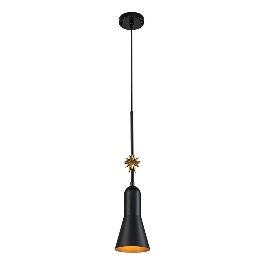 Elstead - Pendel ETOILE 1xE27/60W/230V diameter 13,3 cm sort