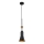 Elstead - Pendel ETOILE 1xE27/60W/230V diameter 13,3 cm sort