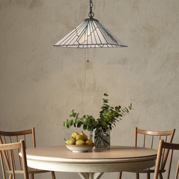 Elstead - Pendel med kædeophæng ALDERLEY 2xE27/60W/230V