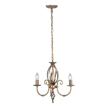 Elstead - Pendel med kædeophæng ARTISAN 3xE14/60W/230V
