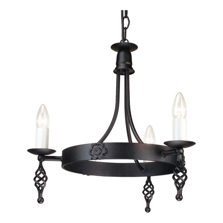 Elstead - Pendel med kædeophæng BELFRY 3xE14/60W/230V