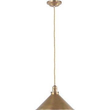 Elstead - Pendel PROVENCE 1xE27/60W/230V guldfarvet