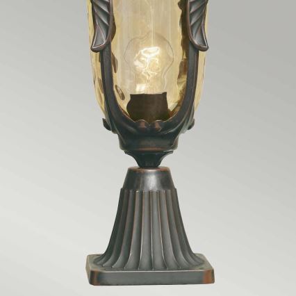 Elstead - Udendørslampe PHILADELPHIA 1xE27/60W/230V IP44 bronzefarvet