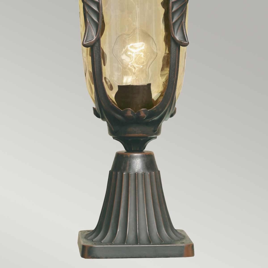 Elstead - Udendørslampe PHILADELPHIA 1xE27/60W/230V IP44 bronzefarvet