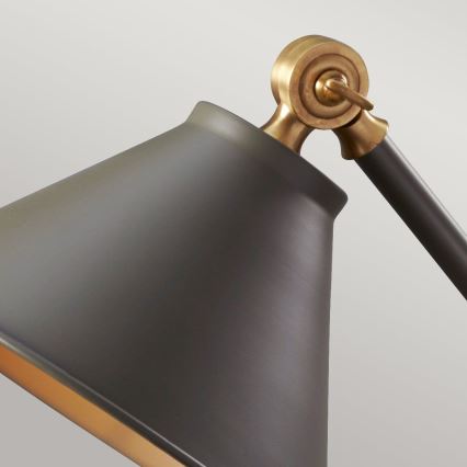 Elstead - Bordlampe PROVENCE ELEMENT 1xE27/60W/230V grå
