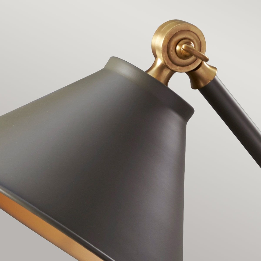 Elstead - Bordlampe PROVENCE ELEMENT 1xE27/60W/230V grå