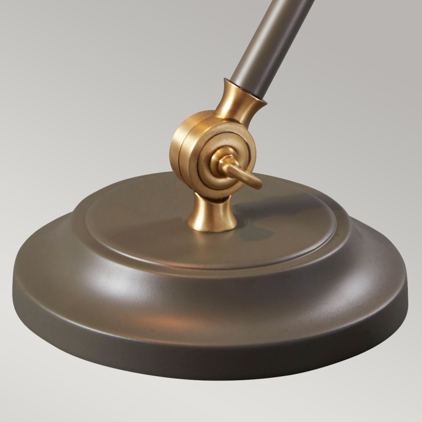 Elstead - Bordlampe PROVENCE ELEMENT 1xE27/60W/230V grå