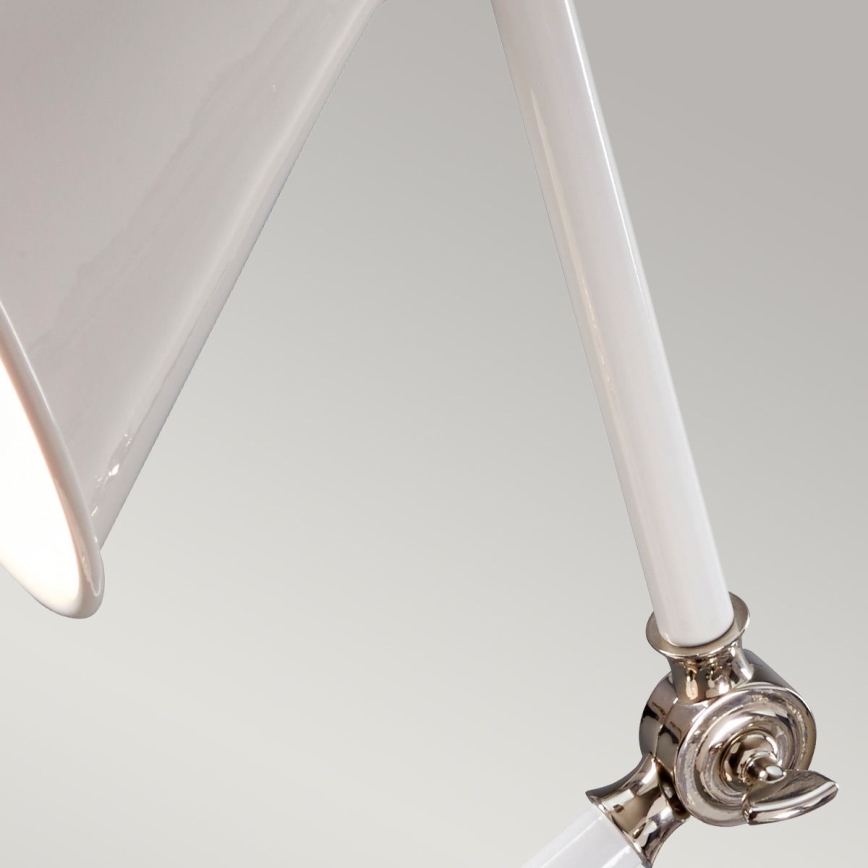 Elstead - Bordlampe PROVENCE ELEMENT 1xE27/60W/230V hvid