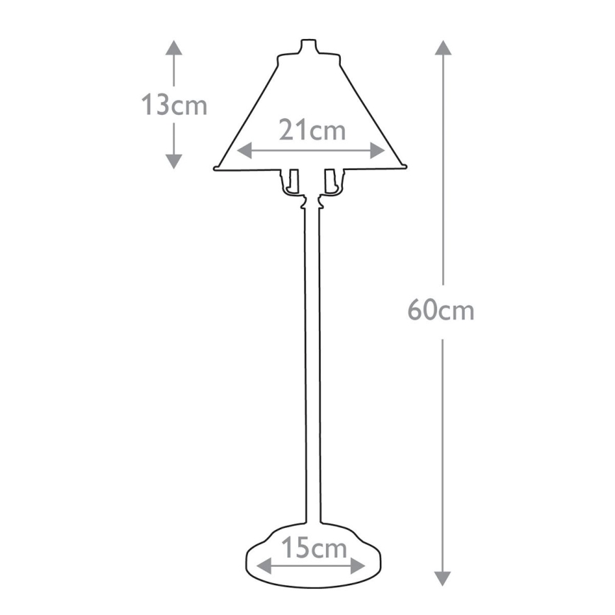 Elstead PV-SL-AB - LED bordlampe PROVENCE 1xE14/4W/230V