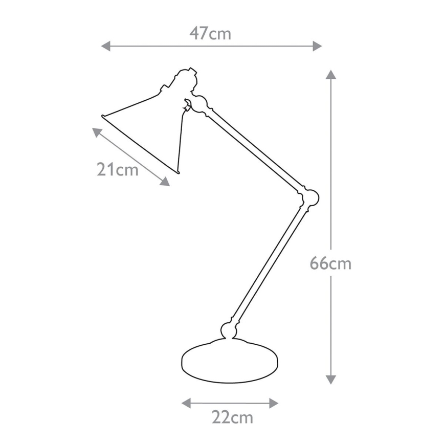 Elstead PV-TL-AB - Bordlampe PROVENCE 1xE27/60W/230V