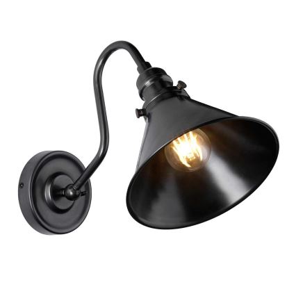 Elstead - Væglampe PROVENCE 1xE27/60W/230V sort