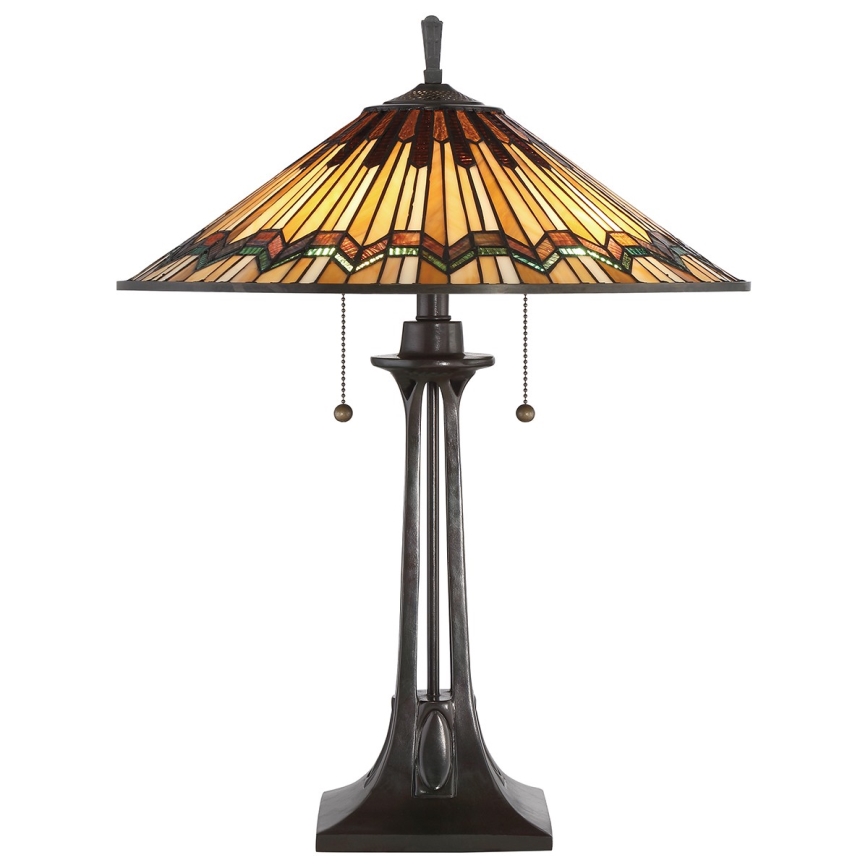 Elstead QZ-ALCOTT-TL - Bordlampe ALCOTT 2xE27/60W/230V