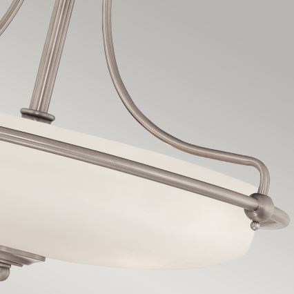 Elstead - Loftlampe GRIFFIN 4xE27/100W/230V mat krom