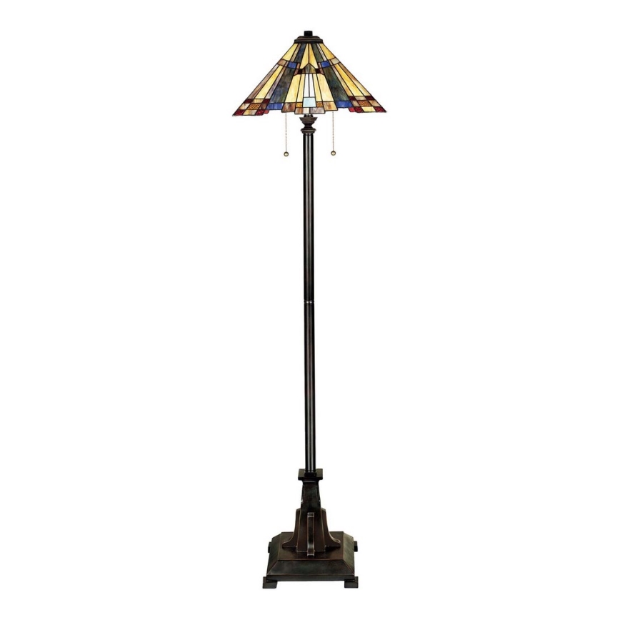 Elstead QZ-INGLENOOK-FL - Gulvlampe INGLENOOK 2xE27/60W/230V