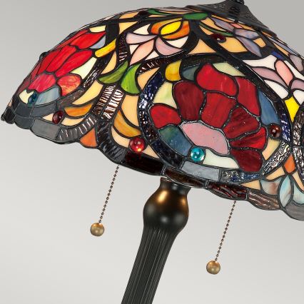Elstead - Tiffany bordlampe LARISSA 2xE27/60W/230V