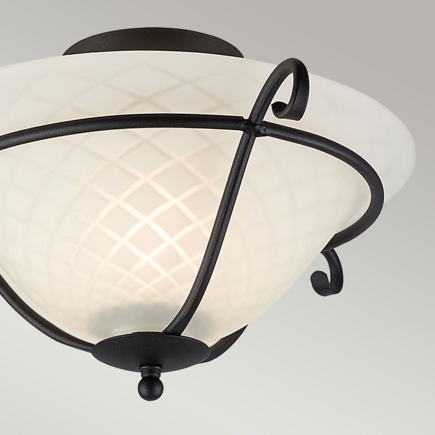 Elstead - Loftlampe TORCHIERE 1xE27/60W/230V